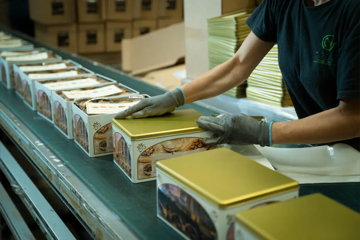 Lavorazioni di co-packing e fine linea